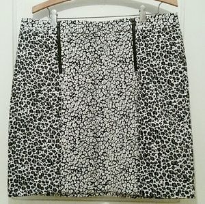 Cute leopard print skirt